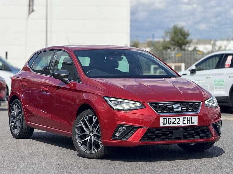 Desire red Used 2022 Seat Ibiza XCELLENCE Hatchback | £13,490 (Fair price) - Image 1/4