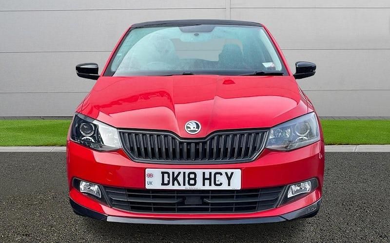 Used Skoda Fabia Monte Carlo 95 HP (69 kW) 2018 Red Hatchback