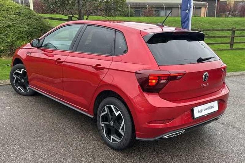 Used VW Polo R-line 95 HP (69 kW) 2025 Red Hatchback