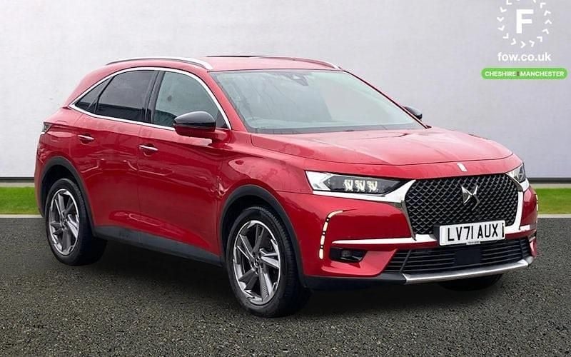 Used DS Automobiles DS7 Crossback Prestige 180 HP (132 kW) 2020 Red SUV