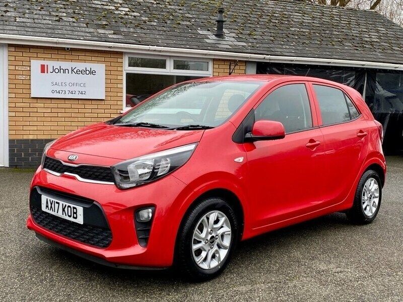 Red Used 2017 Kia Picanto 2 Hatchback | £6,500 (A bit pricey) - Image 1/4