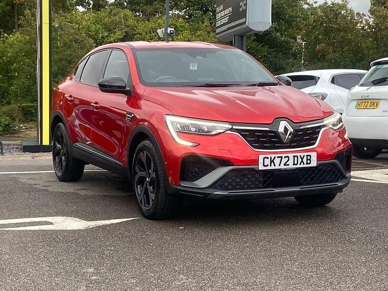 Id metallic flame red Used 2022 Renault Arkana SUV | £14,958 (Good price) - Image 1/1