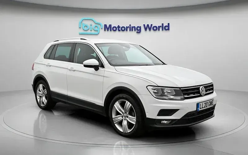 Used VW Tiguan Match 150 HP (110 kW) 2020 White SUV