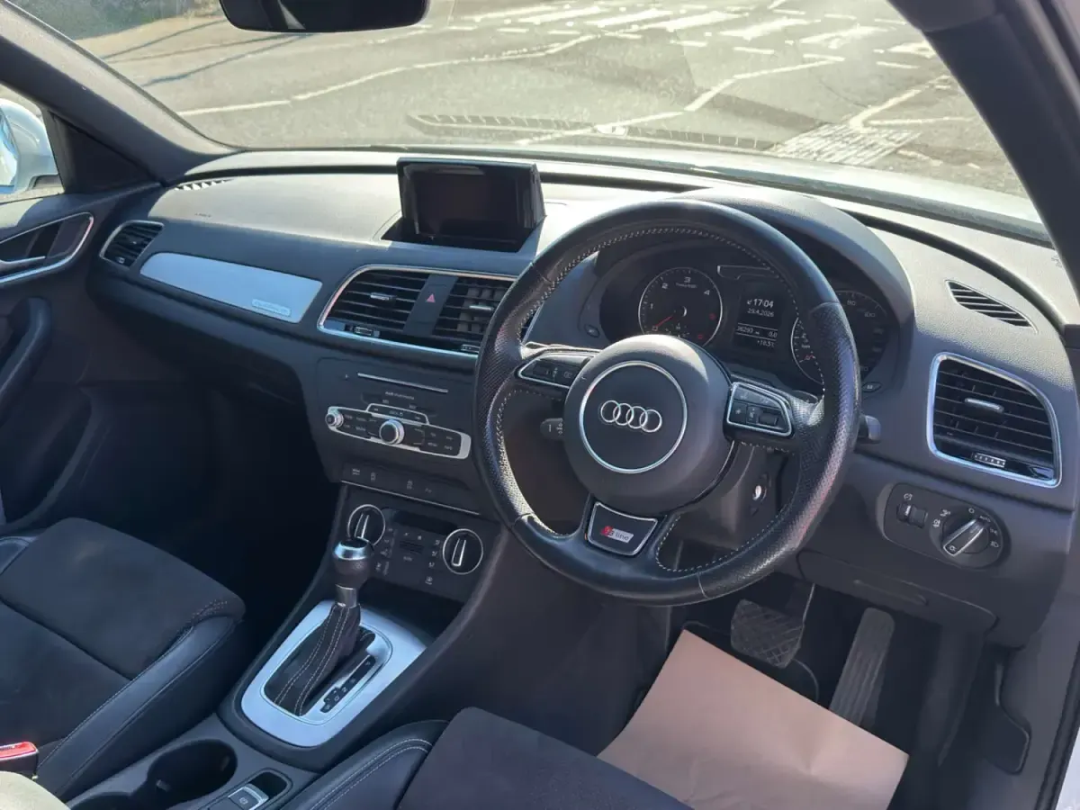Usado Audi Q3 S-line plus 184 CV (135 kW) 2016 Blanco SUV