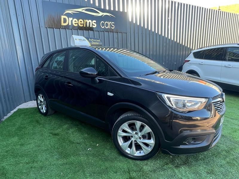 Used Vauxhall Crossland X 83 HP (61 kW) 2018 Black SUV