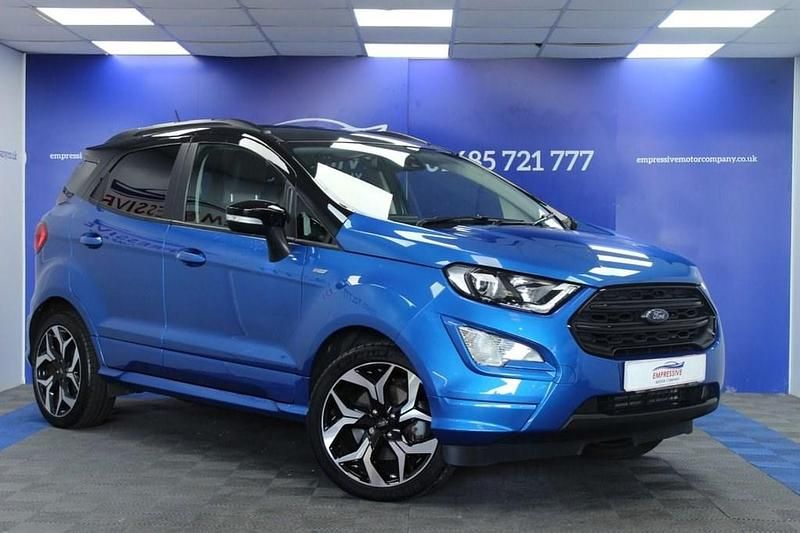 Used Ford Ecosport ST-Line 140 HP (102 kW) 2022 Blue SUV