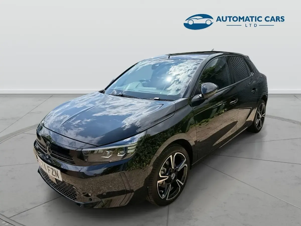 Used Vauxhall Corsa Ultimate 136 HP (100 kW) 2025 Black Hatchback