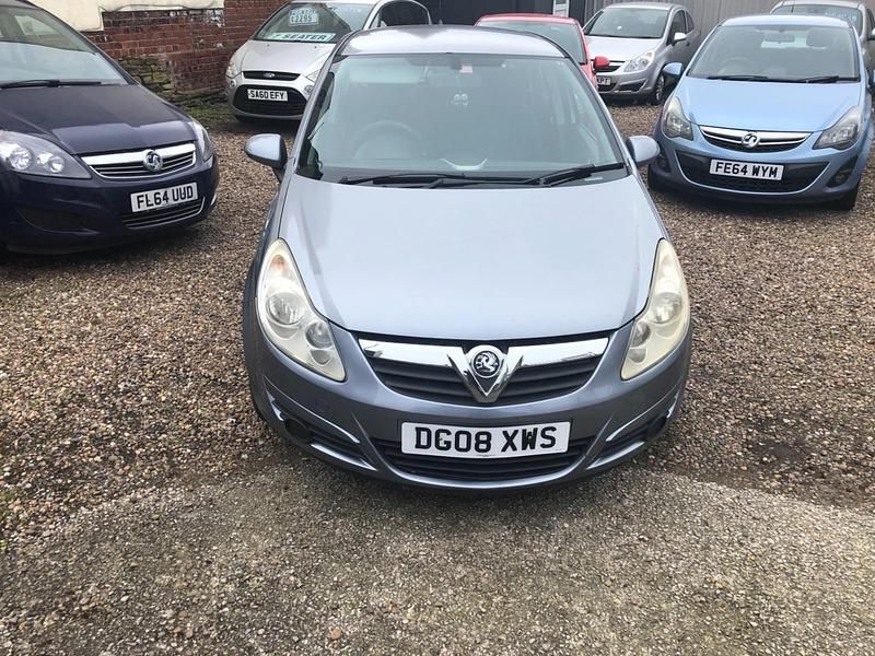 Used Vauxhall Corsa Club 2008 Silver Hatchback