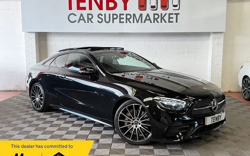 Used Mercedes E300 AMG line 258 HP (189 kW) 2022 Coupe