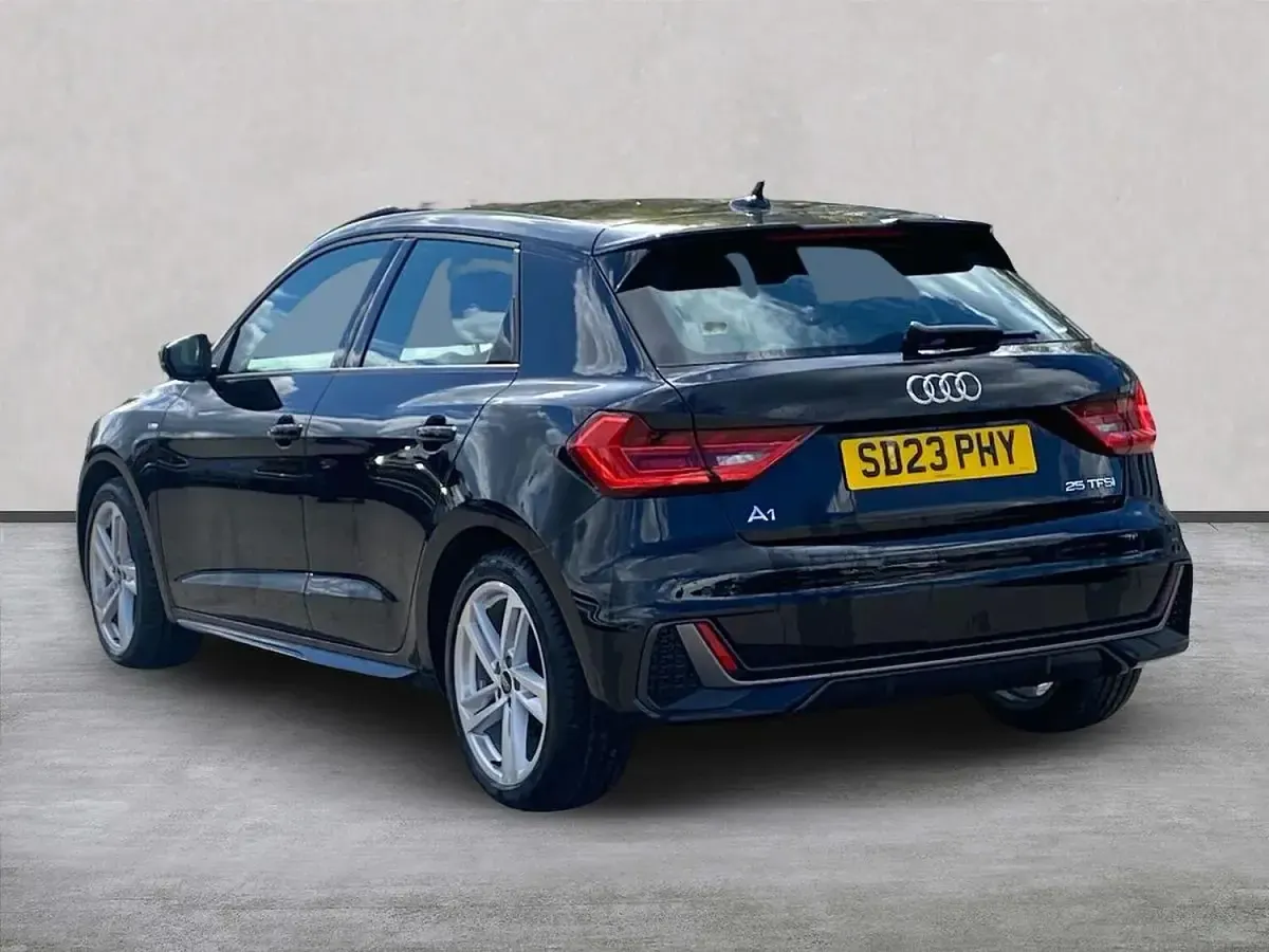 Used Audi A1 Sportback S-Line 95 HP (69 kW) 2023 Black Hatchback