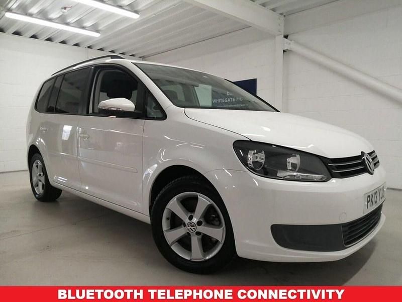 Used VW Touran SE 138 HP (101 kW) 2013 White MPV