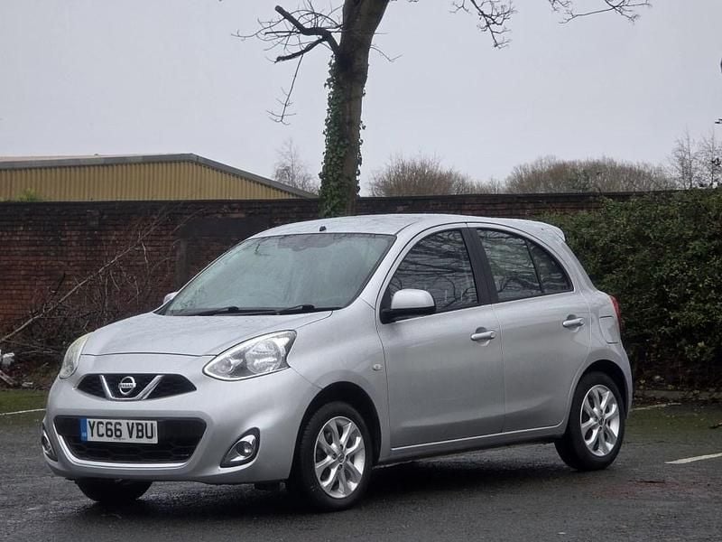 Used Nissan Micra Acenta 2016 Silver Hatchback
