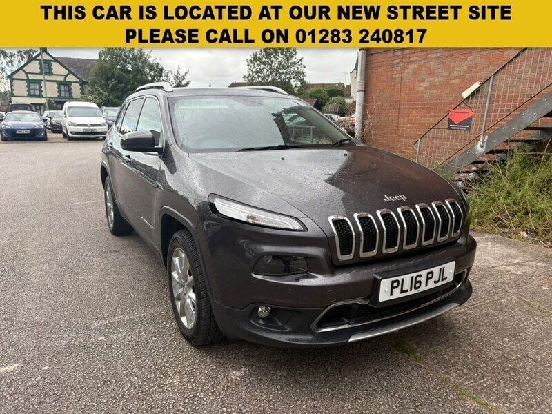 Grey Used 2016 Jeep Cherokee Limited SUV | £11,300 (Fair price) - Image 1/2