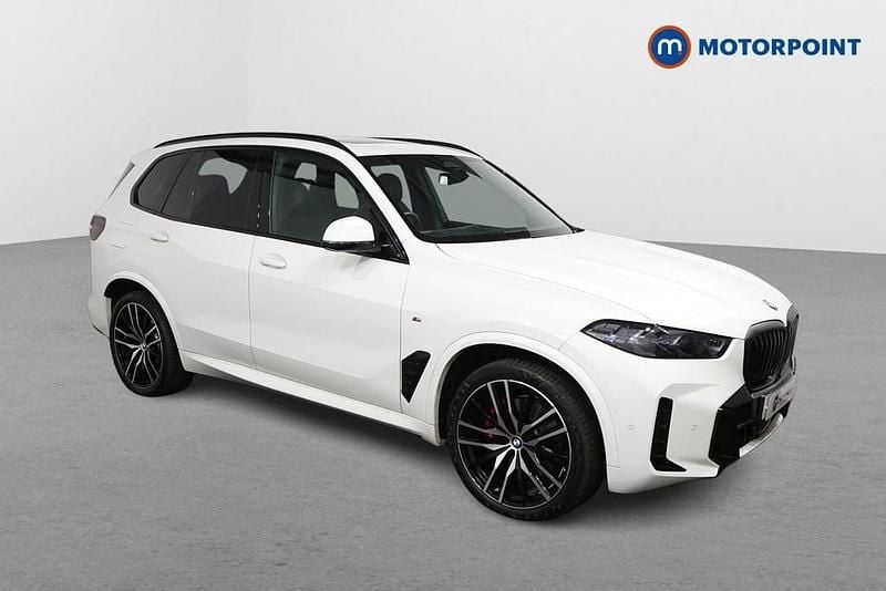 White Used 2025 BMW X5 M Sport SUV | £63,999 (A bit pricey) - Image 1/4