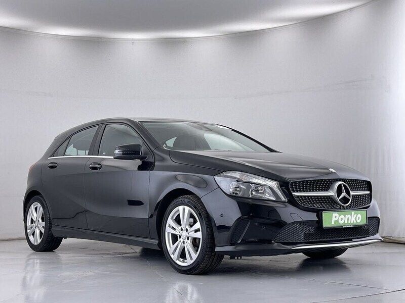 Black Used 2017 Mercedes A180 Executive Hatchback | £12,390 (Good price) - Image 1/3
