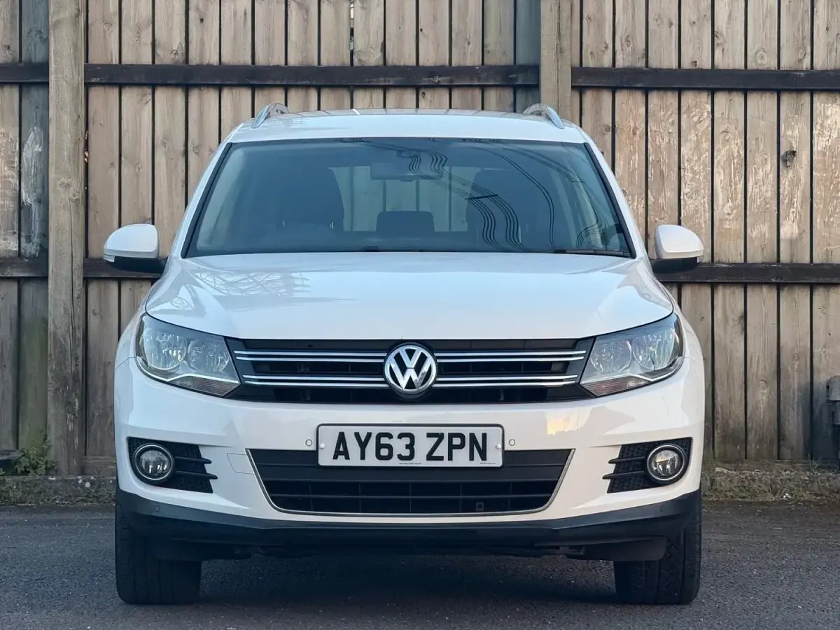 Begagnad VW Tiguan Match 2013 Vit SUV