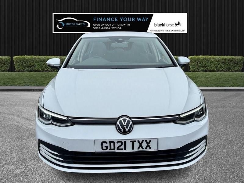 Used VW Golf VII S 130 HP (95 kW) 2021 White Hatchback
