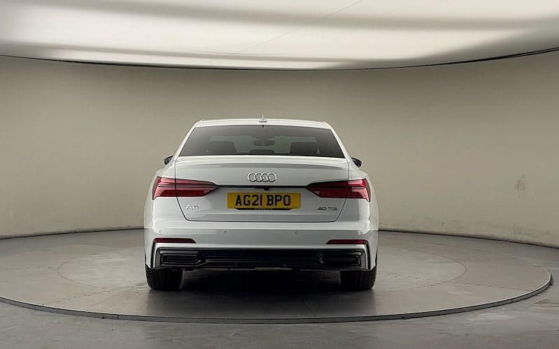 Used Audi A6 Black Edition 204 HP (150 kW) 2021 Glacier white Sedan