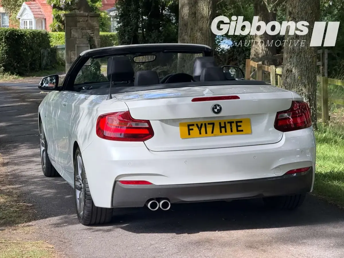 Used BMW 220 M Sport 190 HP (139 kW) 2017 White Cabriolet