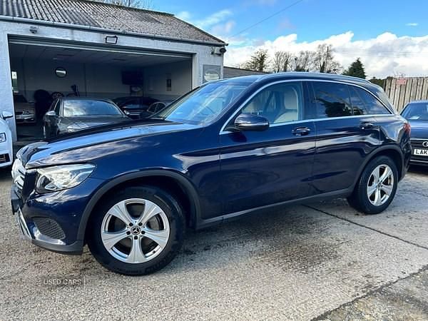 Used Mercedes GLC250 2018 Blue Estate