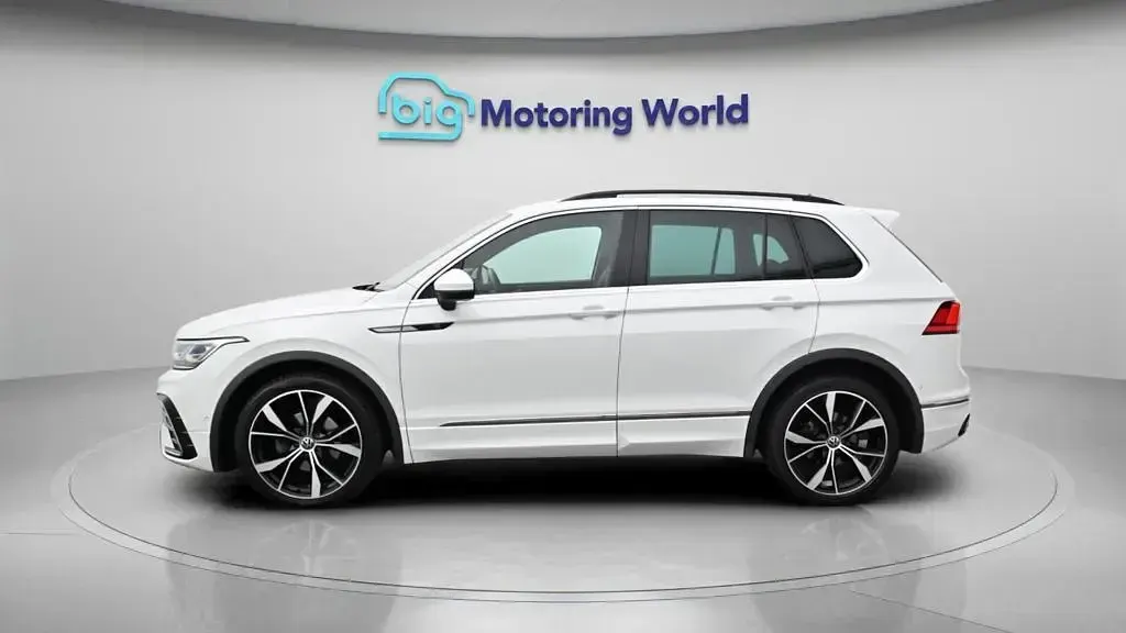 Used VW Tiguan R-line 150 HP (110 kW) 2021 White SUV