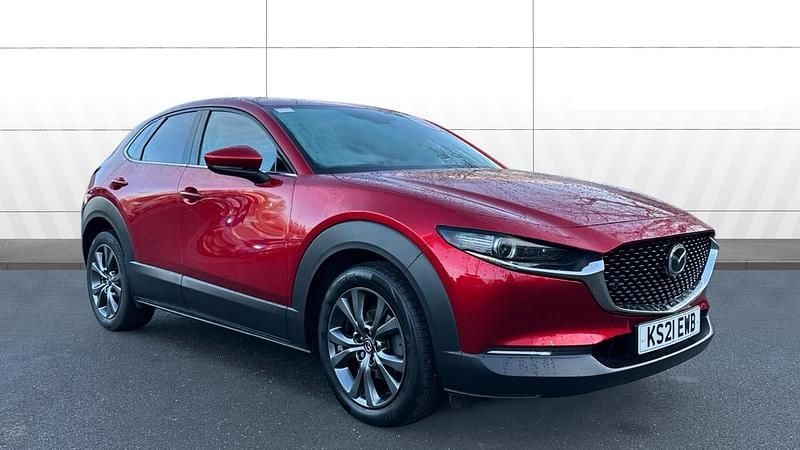 Red Used 2021 Mazda CX-30 Inclusive SUV | £15,670 (Fair price) - Image 1/3