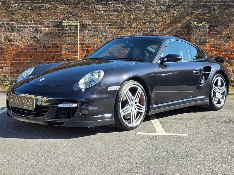Used Porsche 997 Turbo 480 HP (353 kW) 2006 Black Coupe