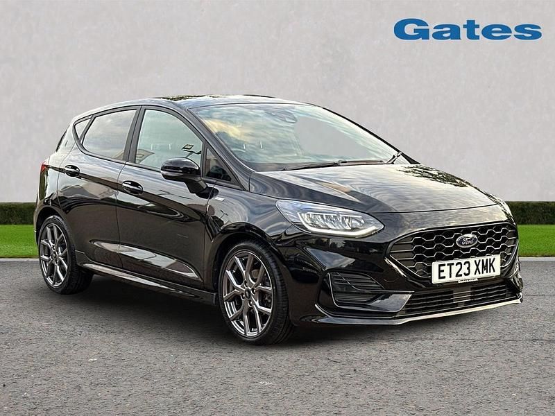 Black Used 2023 Ford Fiesta ST-Line Hatchback | £17,699 (Fair price) - Image 1/4