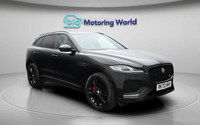 Used Jaguar F-Pace R-Dynamic 250 HP (183 kW) 2022 Black SUV