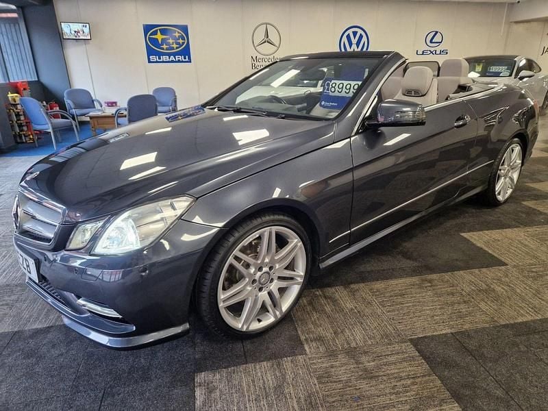 Used Mercedes E250 2013 Grey Cabriolet