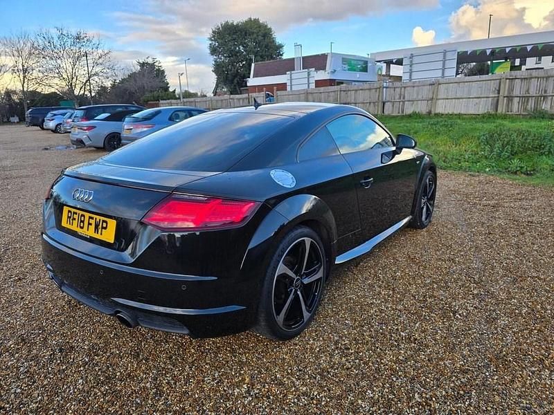 Used Audi TT Black Edition 180 HP (132 kW) 2018 Black Coupe