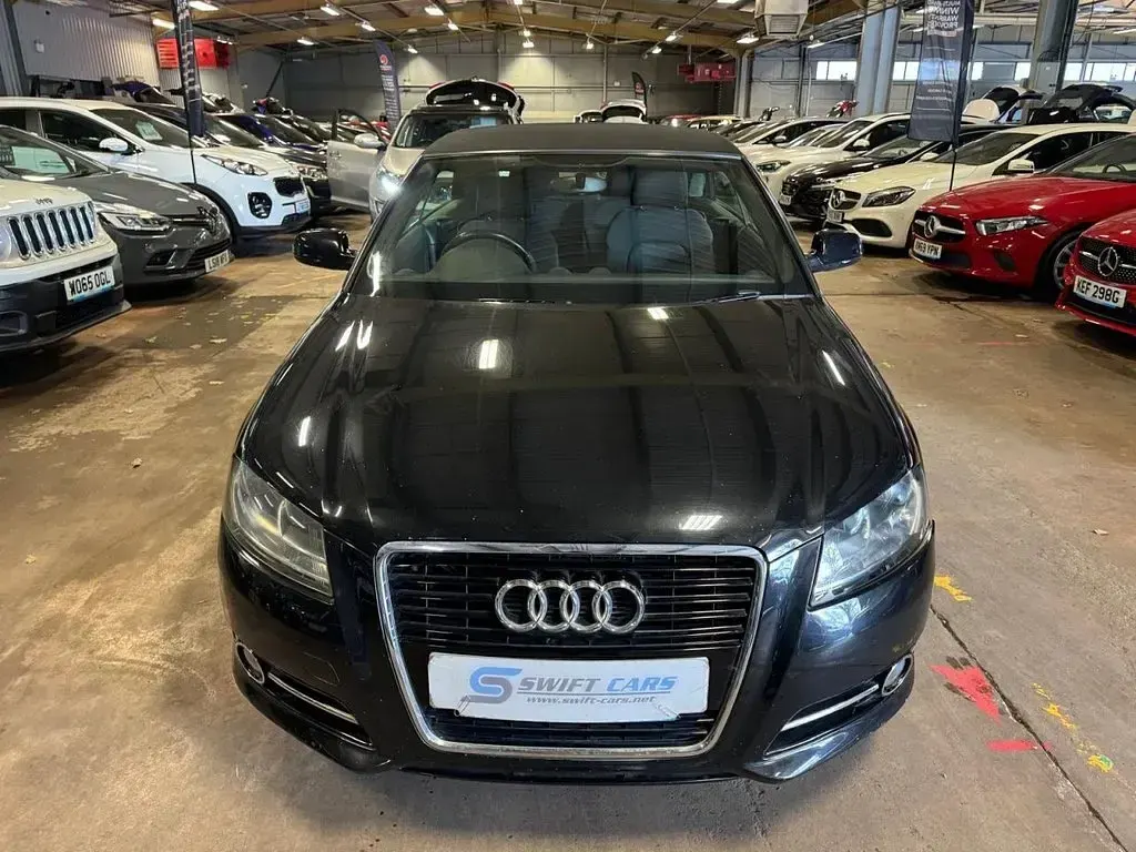 Used Audi A3 Cabriolet Sport 140 HP (102 kW) 2013 Black Cabriolet