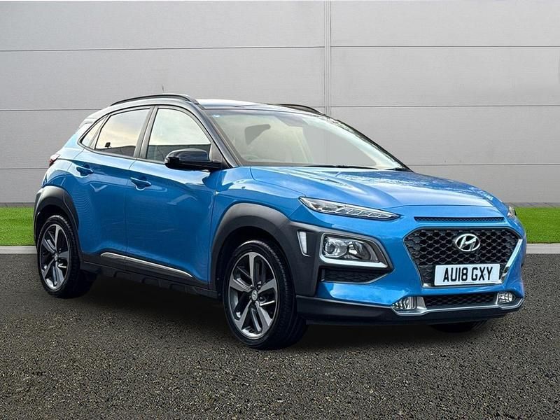 Blue Used 2018 Hyundai Kona Premium SE SUV | £10,995 (Fair price) - Image 1/4