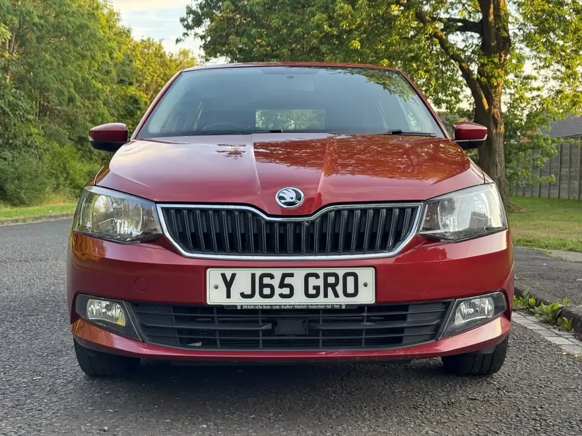 Used Skoda Fabia SE 2016 Red Hatchback