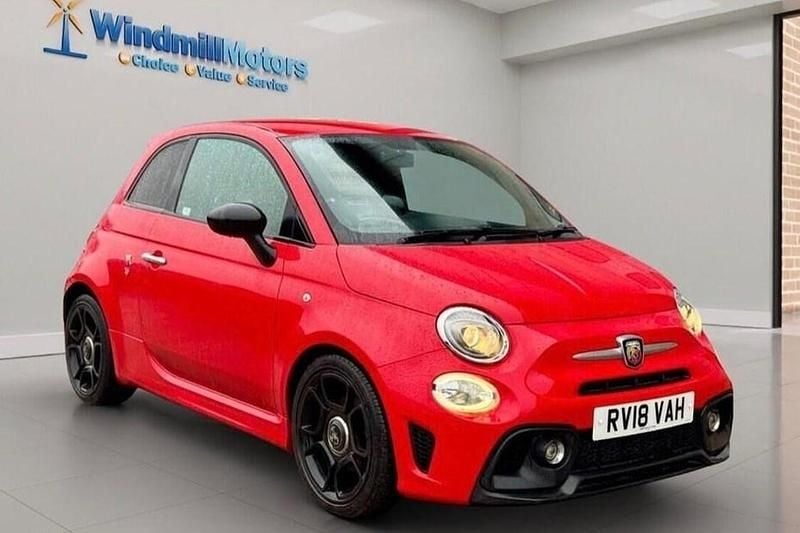 Used Abarth 595 160 HP (117 kW) 2018 Red Hatchback