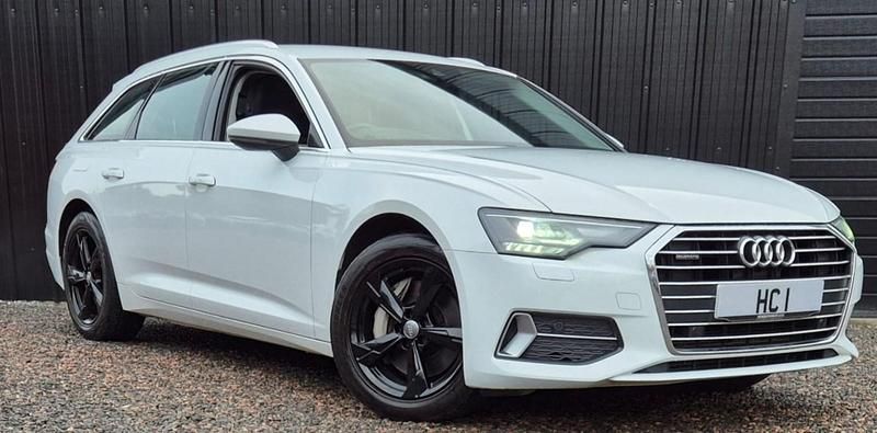 Used Audi A6 Sport 286 HP (210 kW) 2020 White Estate