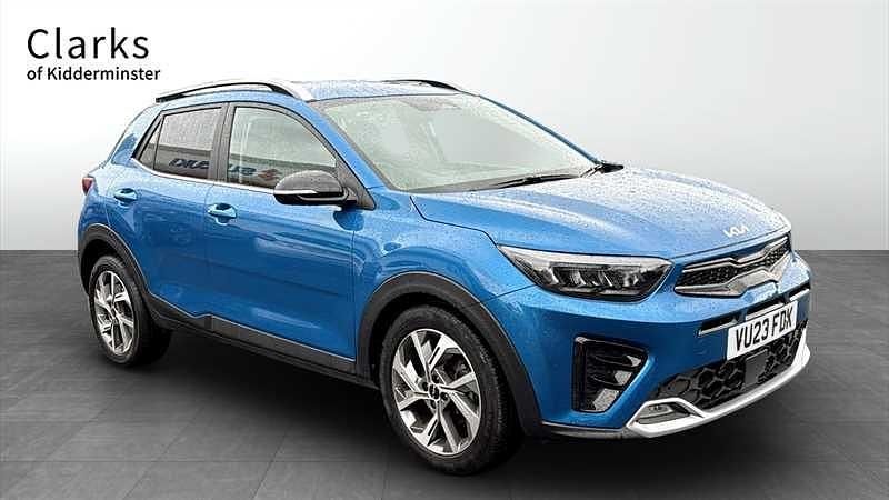 Blue Used 2023 Kia Stonic GT-Line SUV | £16,495 (Fair price) - Image 1/4