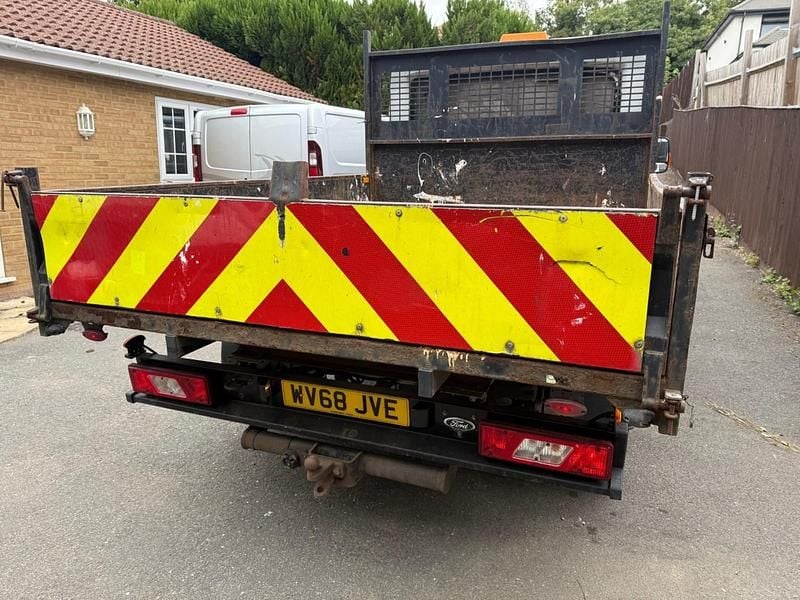 Used Ford Transit 130 HP (95 kW) 2018 White Cabriolet