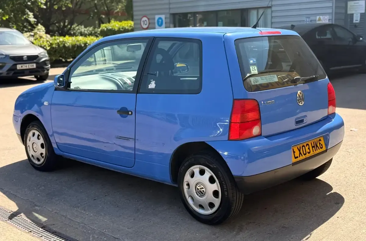 Used VW Lupo 50 HP (36 kW) 2003 Blue Hatchback