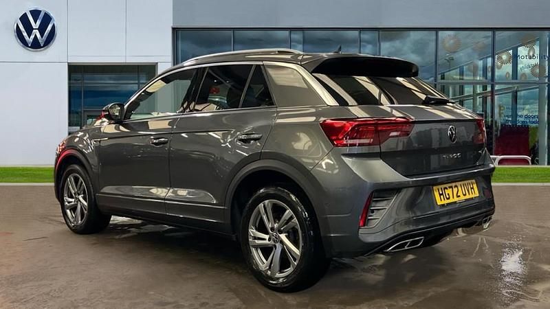 Used VW T-Roc R-line 150 HP (110 kW) 2023 Indium grey metallic SUV
