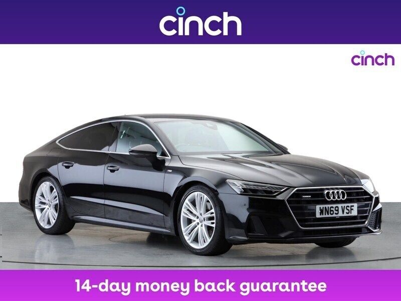 Black Used 2019 Audi A7 S-Line Hatchback | £26,799 (Fair price) - Image 1/3