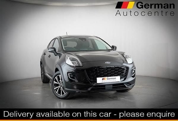 Black Used 2022 Ford Puma Gen-E Titanium SUV | £14,000 (Good price) - Image 1/1