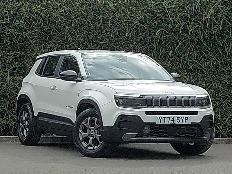 White New 2024 Jeep Avenger Longitude SUV | £19,298 (Good price) - Image 1/4