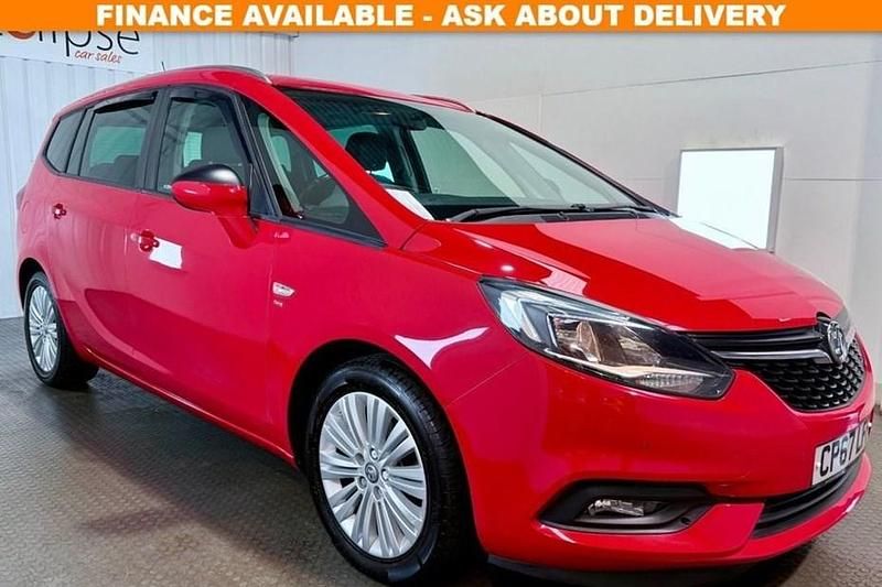 Red Used 2018 Vauxhall Zafira Tourer SRi MPV | £7,795 (Fair price) - Image 1/1