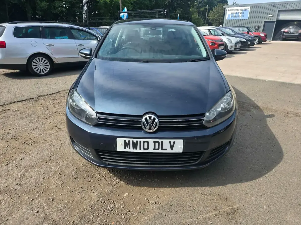 Used VW Golf VI SE 2010 Blue Hatchback