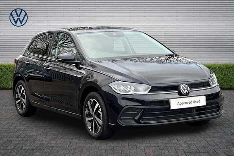 Used VW Polo Match 95 HP (69 kW) 2026 Black Hatchback
