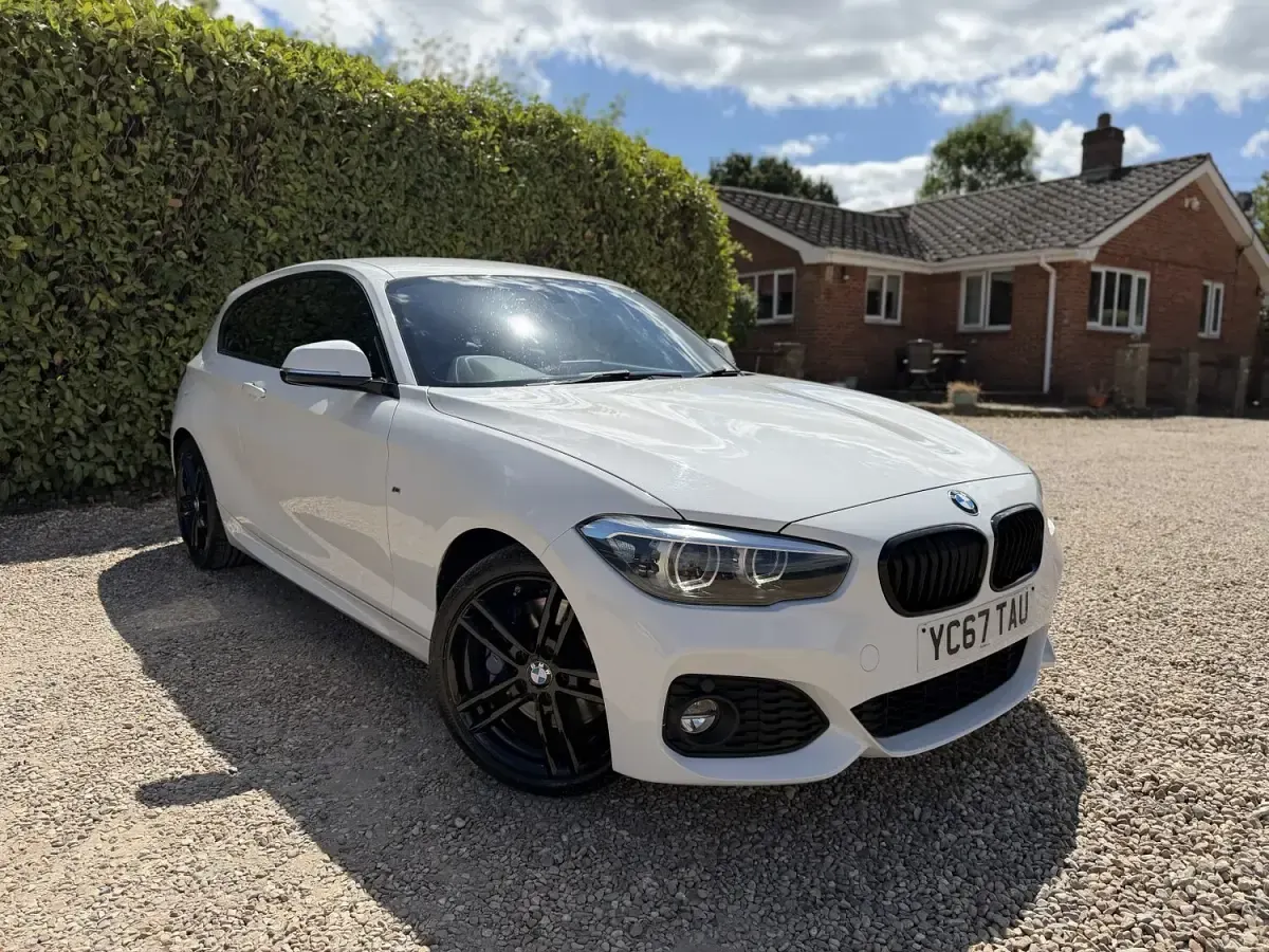 Used BMW 118 M Sport 2017 White Hatchback