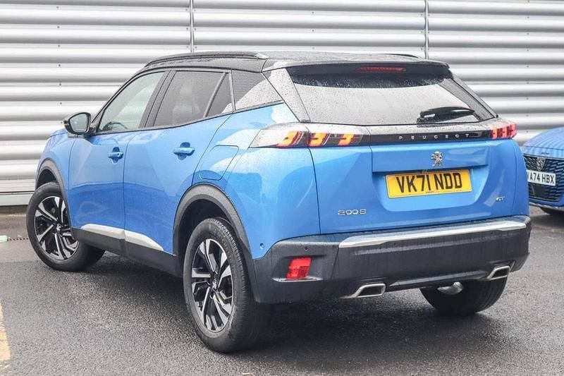 Blue Used 2021 Peugeot 2008 GT SUV | £14,631 (Fair price) - Image 1/4