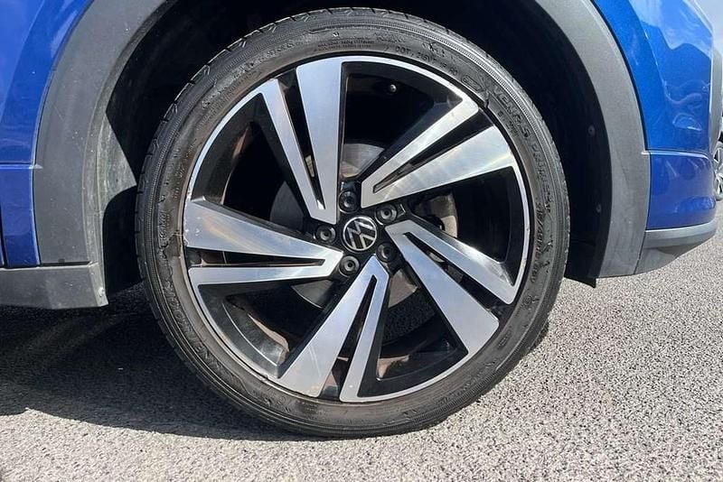 Used VW T-Cross R-line 110 HP (80 kW) 2022 Blue SUV