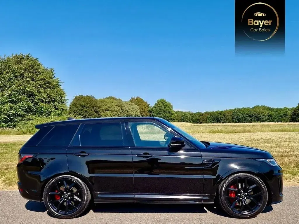 Used Land Rover Range Rover Sport SVR 566 HP (416 kW) 2021 Black SUV